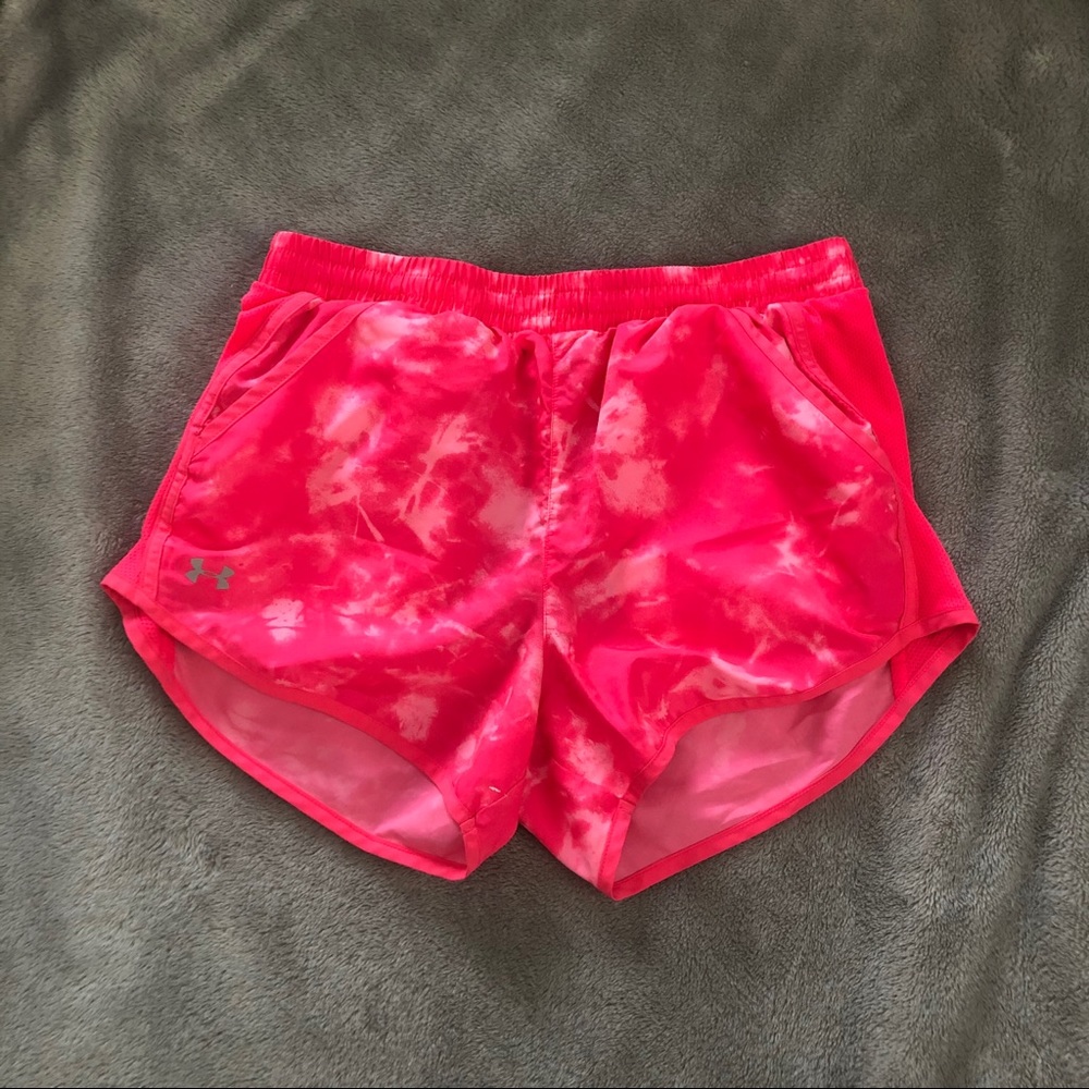Under Armour Pink Running Shorts